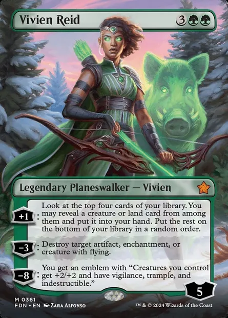 Vivien Reid, Magic card FDN 361 — Foundations set