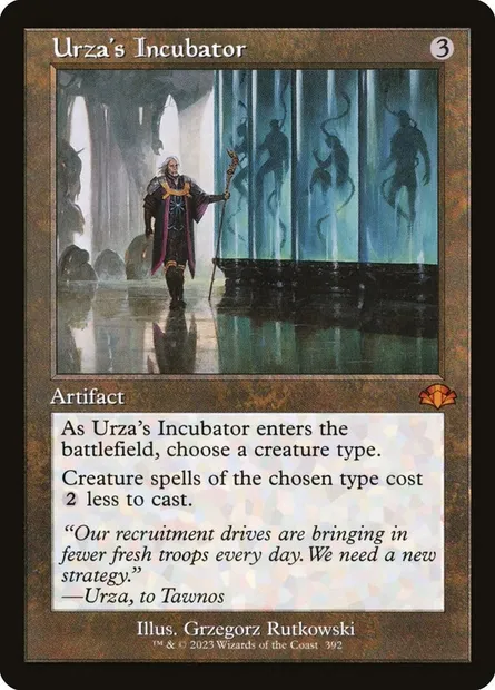 Urza's Incubator, Magic card DMR 392 — Dominaria Remastered set