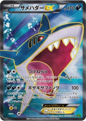 Sharpedo-EX, carte Pokémon XY5B 074 — extension Tidal Storm