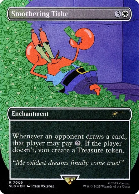 Smothering Tithe, Magic card SLD 7009 — Secret Lair Drop set