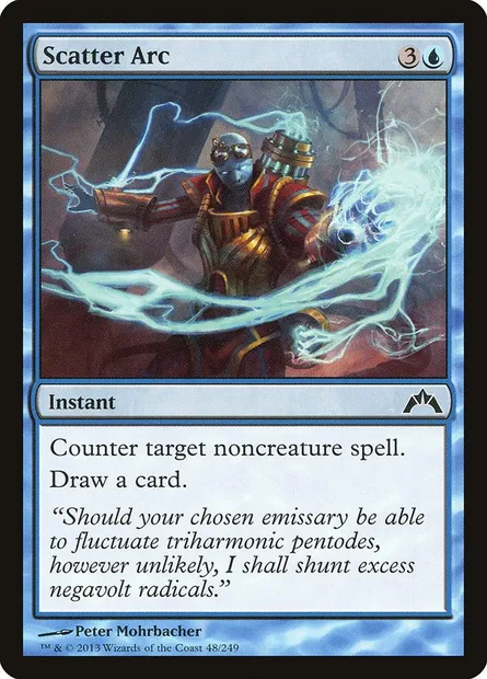 Scatter Arc, Magic card GTC 48 — Gatecrash set