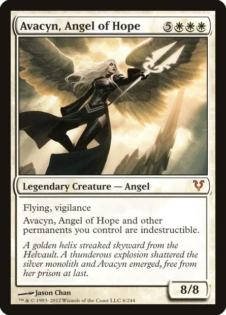 Avacyn, Angel of Hope, Magic card AVR 6 — Avacyn Restored set