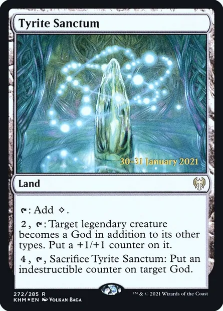 Tyrite Sanctum, Magic card PKHM 272s — Kaldheim Promos set