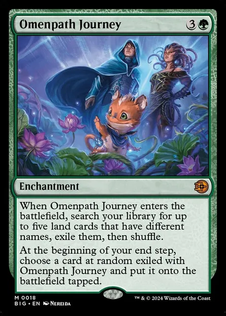 Omenpath Journey, Magic card BIG 18 — The Big Score set