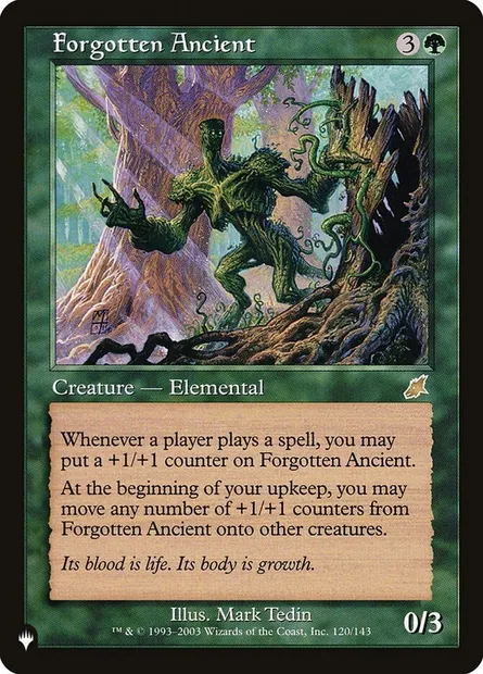 Ancien immémoré, carte Magic PLST SCG-120 — extension The List