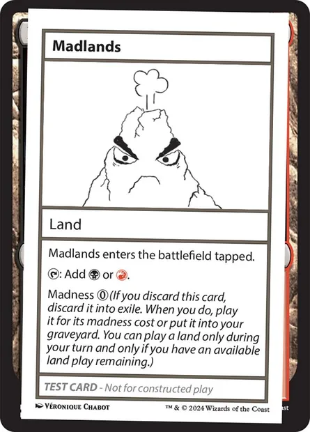 Madlands, carte Magic MB2 614 — extension Mystery Booster 2