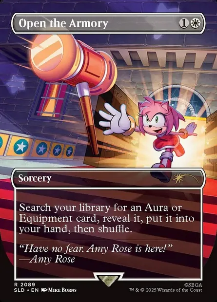 Open the Armory, Magic card SLD 2089 — Secret Lair Drop set