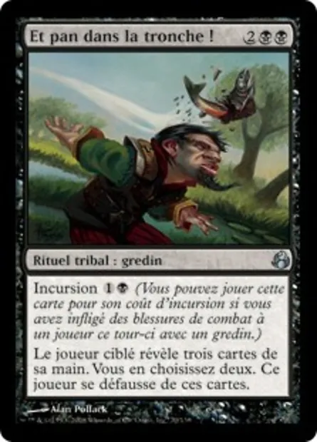 Et pan dans la tronche !, carte Magic MOR 70 — extension Leveciel