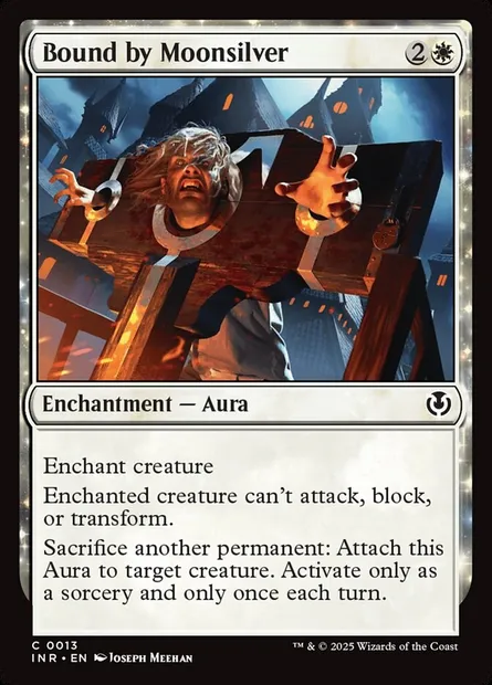 Bound by Moonsilver, Magic card INR 13 — Innistrad Remastered set