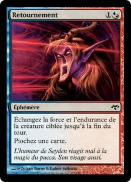 Retournement, carte Magic EVE 103 — extension Coucheciel