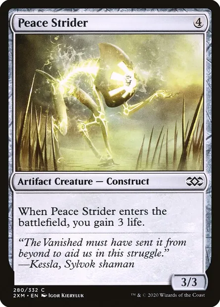 Peace Strider, Magic card 2XM 280 — Double Masters set