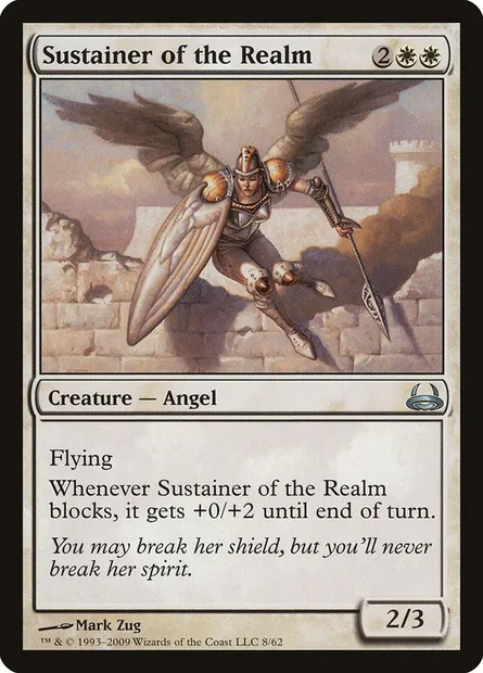 Pilier du royaume, carte Magic DDC 8 — extension Duel Decks: Divine vs. Demonic