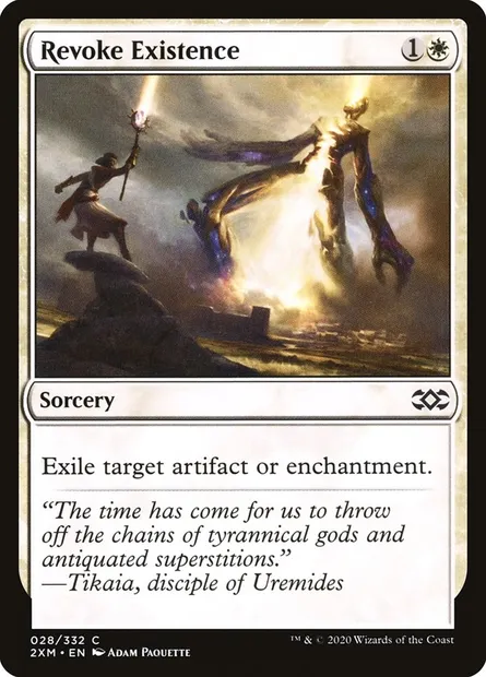 Revoke Existence, Magic card 2XM 28 — Double Masters set