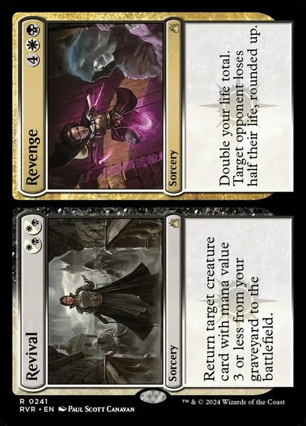 Revival // Revenge, Magic card RVR 241 — Ravnica Remastered set