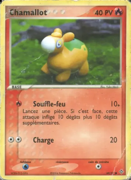 Chamallot, carte Pokémon DR 69 — extension EX Dragon