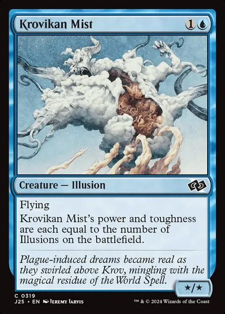 Krovikan Mist, Magic card J25 319 — Foundations Jumpstart set
