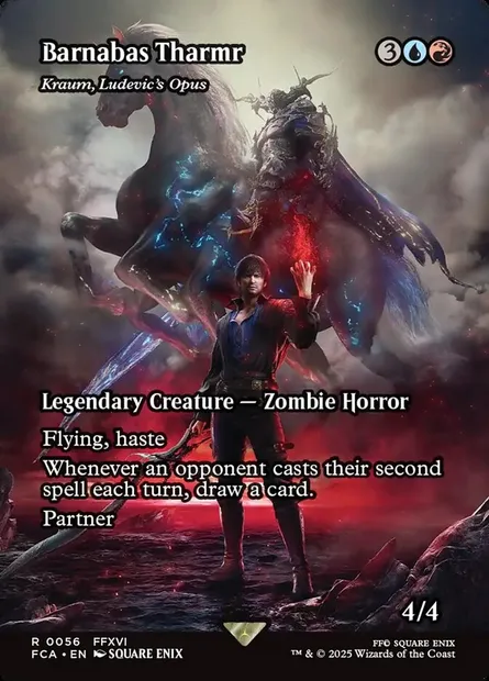 Kraum, opus de Ludevic, carte Magic FCA 56 — extension Final Fantasy: Through the Ages