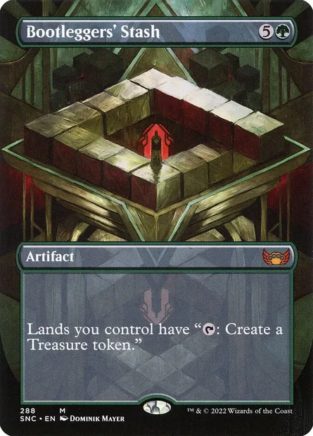 Bootleggers' Stash, Magic card SNC 288 — Streets of New Capenna set