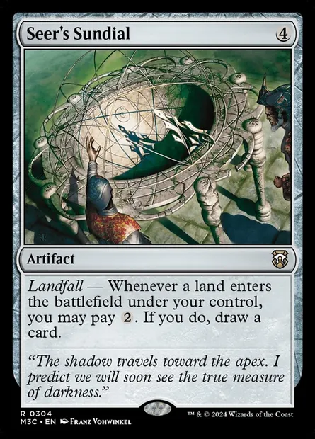 Seer's Sundial, Magic card M3C 304 — Modern Horizons 3 Commander set