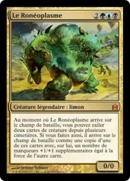 Le Ronéoplasme, carte Magic CMD 210 — extension Commander 2011