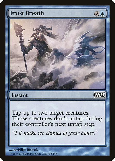 Frost Breath, Magic card M14 56 — Magic 2014 set