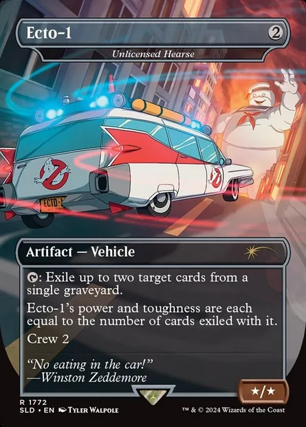 Unlicensed Hearse, Magic card SLD 1772 — Secret Lair Drop set