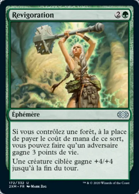 Revigoration, carte Magic 2XM 172 — extension Double Masters