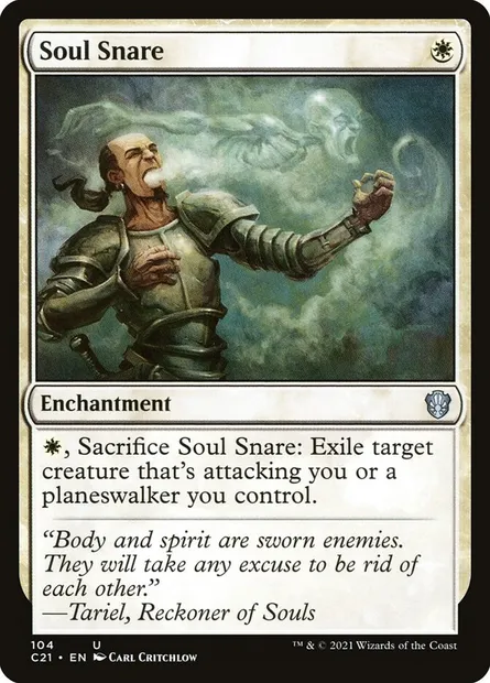 Soul Snare, Magic card C21 104 — Commander 2021 set