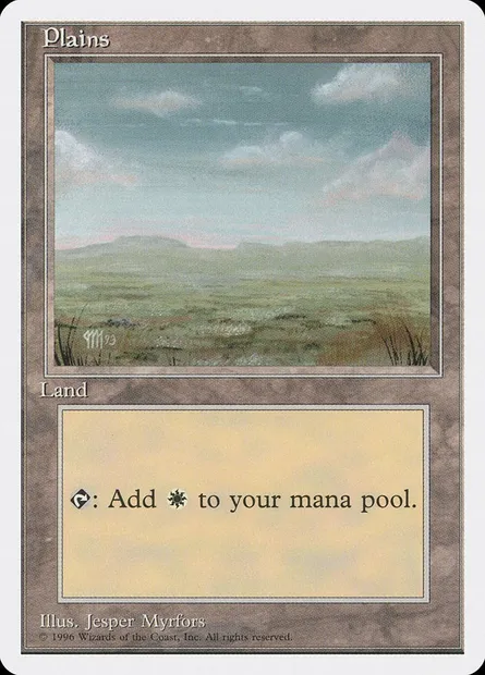 Plains, Magic card ITP 55 — Introductory Two-Player Set set