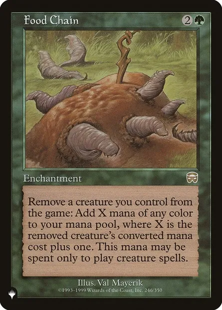 Food Chain, Magic card PLST MMQ-246 — The List set