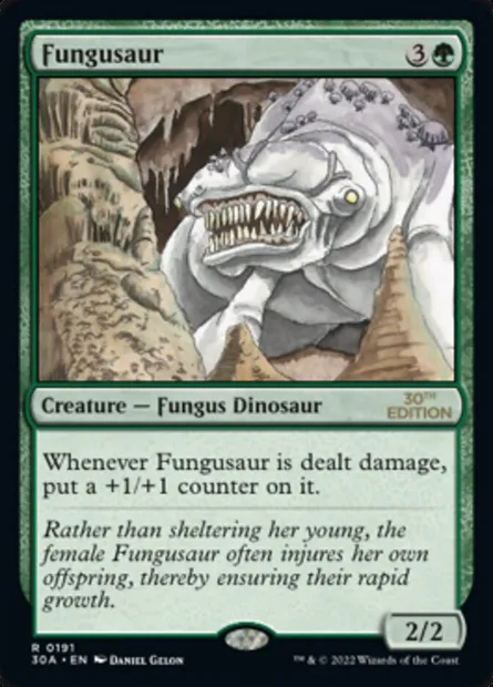 Fungusaur, Magic card 30A 191 — 30th Anniversary Edition set