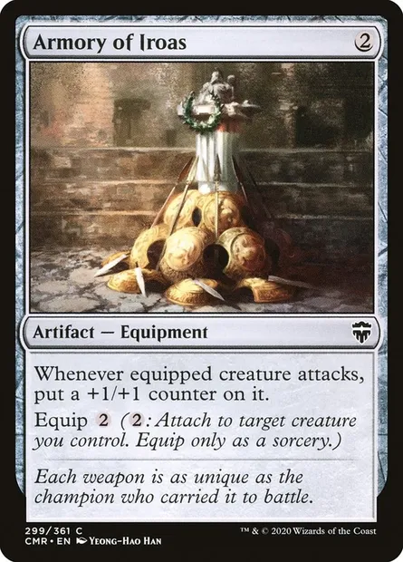 Armory of Iroas, Magic card CMR 299 — Commander Legends set