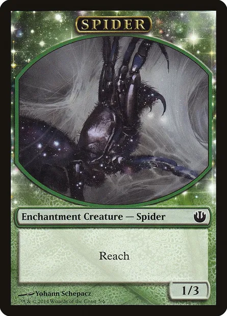 Spider, carte Magic TJOU 5 — extension Journey into Nyx Tokens