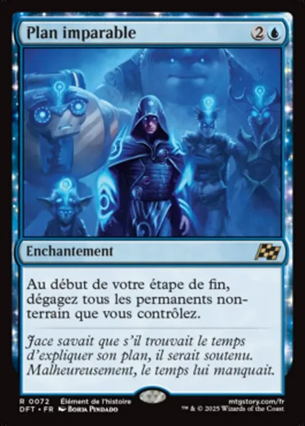 Plan imparable, carte Magic DFT 72 — extension Aetherdrift