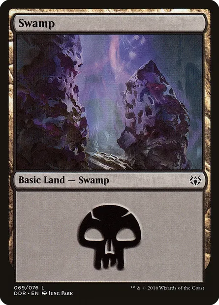 Swamp, Magic card DDR 69 — Duel Decks: Nissa vs. Ob Nixilis set