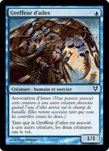 Greffeur d'ailes, carte Magic AVR 83 — extension Avacyn ressuscitée