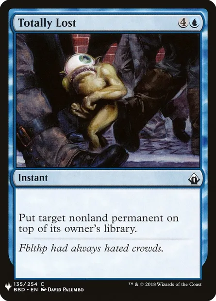 Totally Lost, Magic card PLST BBD-135 — The List set