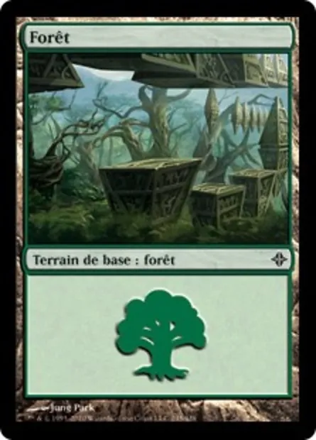 Forêt, carte Magic ROE 245 — extension L'ascension des Eldrazi