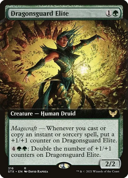 Dragonsguard Elite, Magic card STX 316 — Strixhaven: School of Mages set