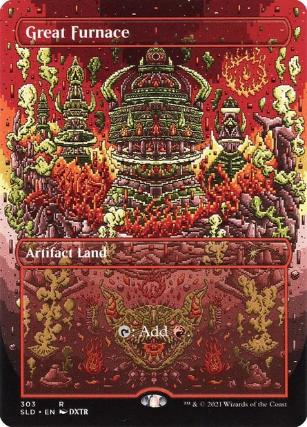 Great Furnace, Magic card SLD 303 — Secret Lair Drop set