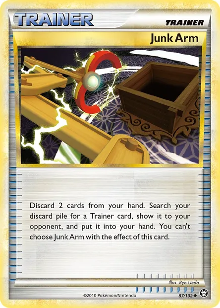 Junk Arm, Pokémon card TM 87 — Triumphant set