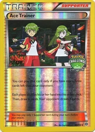 Ace Trainer, Pokémon card LGP 069si — League Promos set