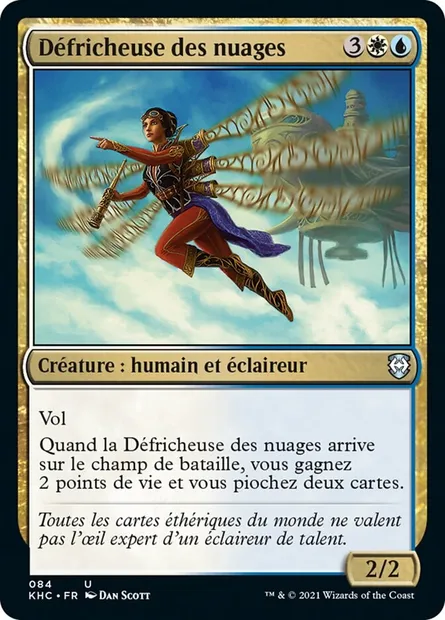 Défricheuse des nuages, carte Magic KHC 84 — extension Kaldheim Commander