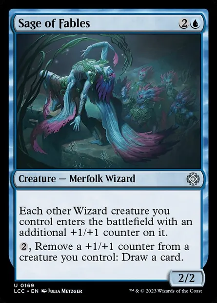 Sage of Fables, Magic card LCC 169 — The Lost Caverns of Ixalan Commander set