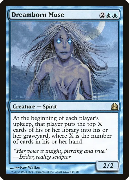 Dreamborn Muse, Magic card CMD 44 — Commander 2011 set