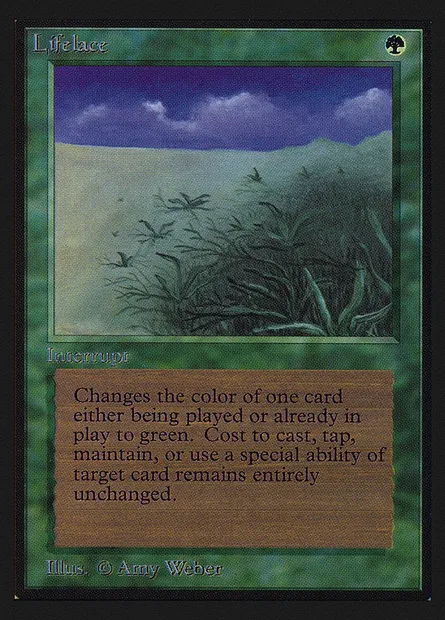 Lifelace, Magic card CEI 208 — Intl. Collectors' Edition set