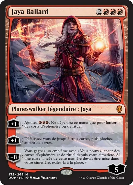 Jaya Ballard, carte Magic DOM 132 — extension Dominaria