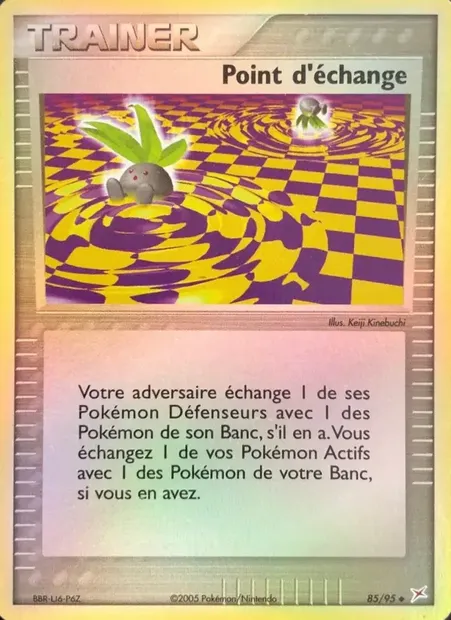 Point d'échange, carte Pokémon MA 85 — extension EX Team Magma vs Team Aqua