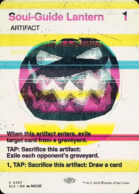 Lanterne guide-âmes, carte Magic SLZ 357 — extension The Zeta Set