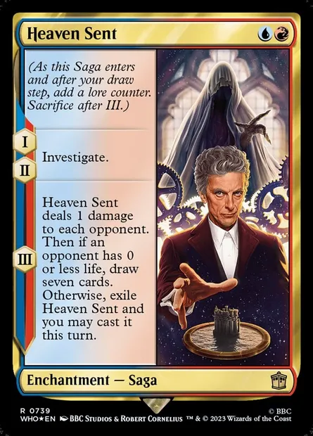 Heaven Sent, Magic card WHO 739 — Doctor Who set